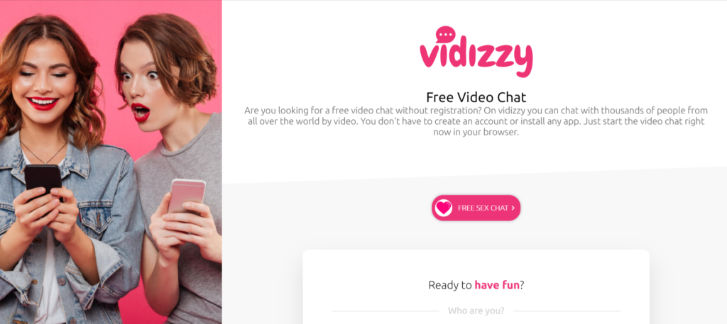 Vidizzy Random Video Chat App